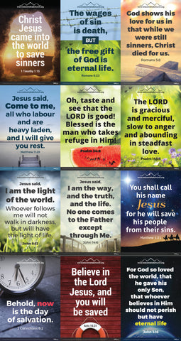 Set of 12 Gospel Posters