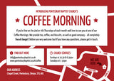 Coffee Morning Invitation Cards (A6)