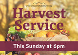 Harvest Service Large Format Event Poster