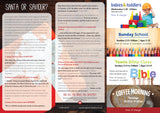 'Santa or Saviour?' - Christmas Evangelistic Leaflet